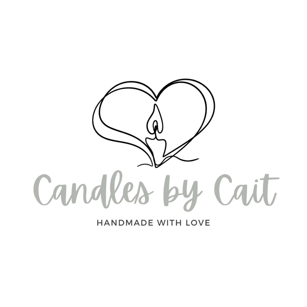 Hand Poured Candles by Cait 4oz w/ essential oils in Mason Jar - see description